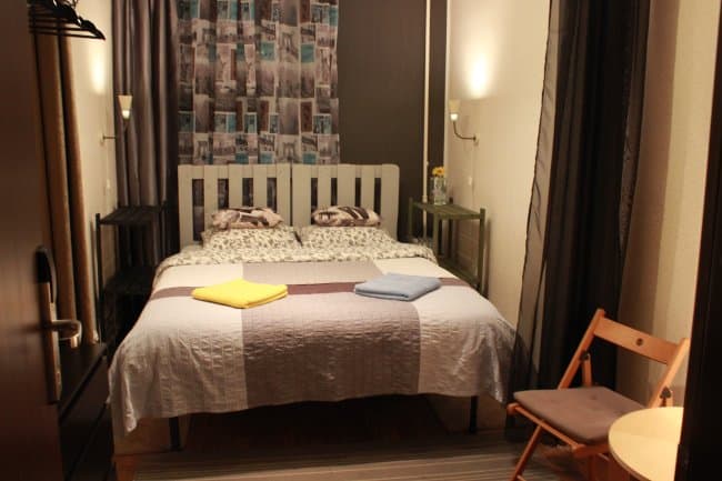 Двухместный номер с двуспальной кроватью АРТ