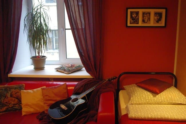 Двухместный номер с двумя отдельными кроватями и диваном-кроватью РОК